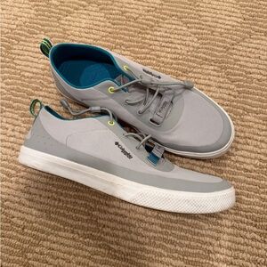 Columbia Gray and Blue Men's Sneakers